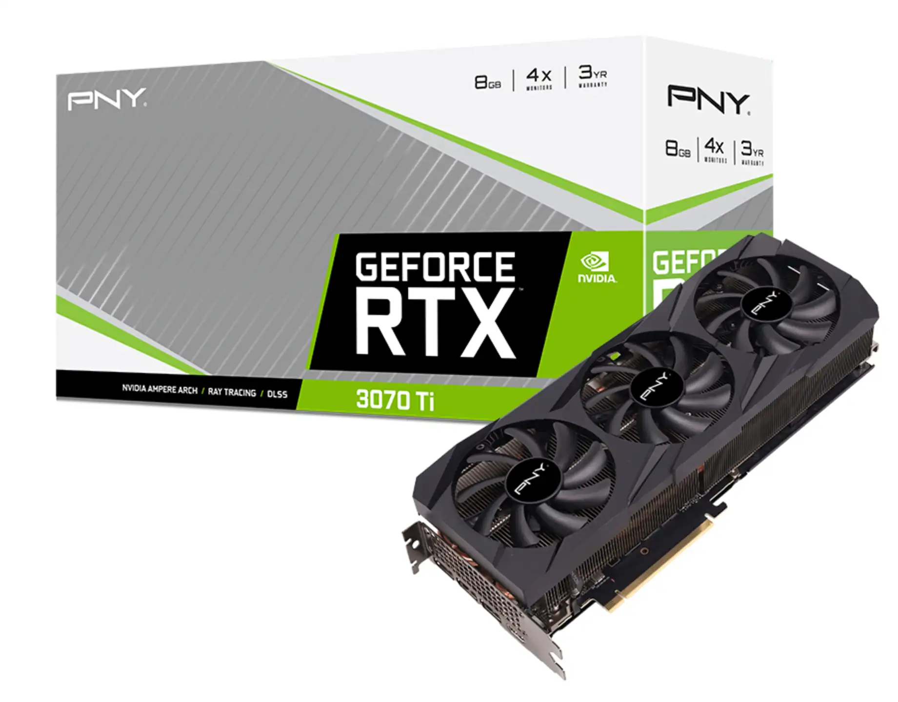 VGA 8GB PNY GF RTX 3070 Ti GDDR6X HDMI DP PCI E NEW